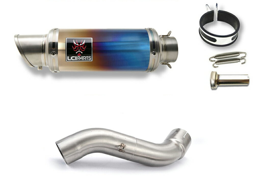 アプリリア RSV4 LCIPARTS LCI ショートフルチタン スリップオン マフラー