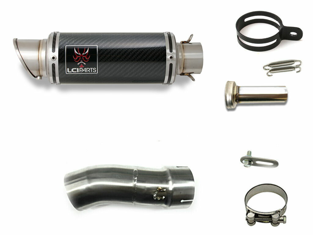 BMW R1200GS アドベンチャー 2010-2012 LCIPARTS LCI ショートカーボン スリップオン マフラー