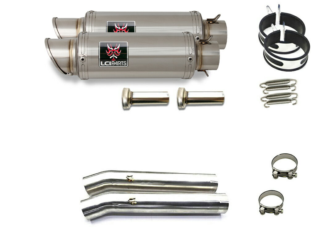 ホンダ CBR1100XX X-11 1997-2007 LCIPARTS LCI ショートステンレス スリップオン マフラー