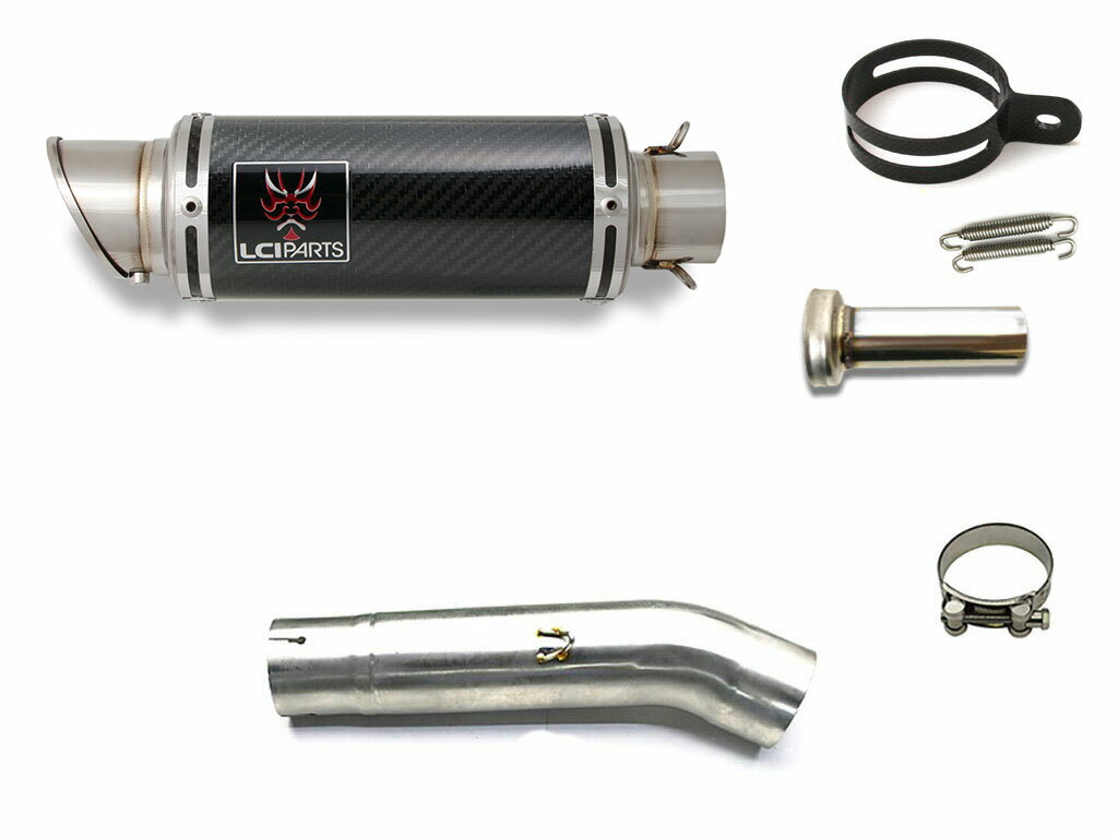 ホンダ CBR600F 2011-2012 LCIPARTS LCI ショートカーボン スリップオン マフラー