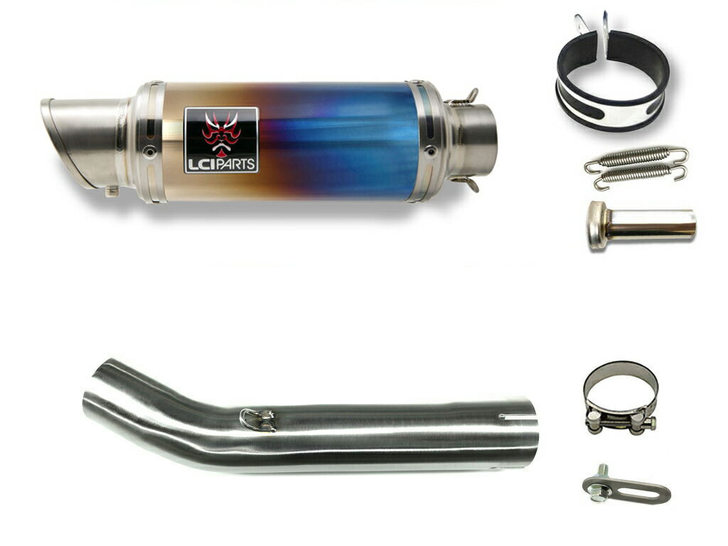ホンダ CBR600F4 1999-2000 PC35 LCIPARTS LCI ショートフルチタン スリップオン マフラー