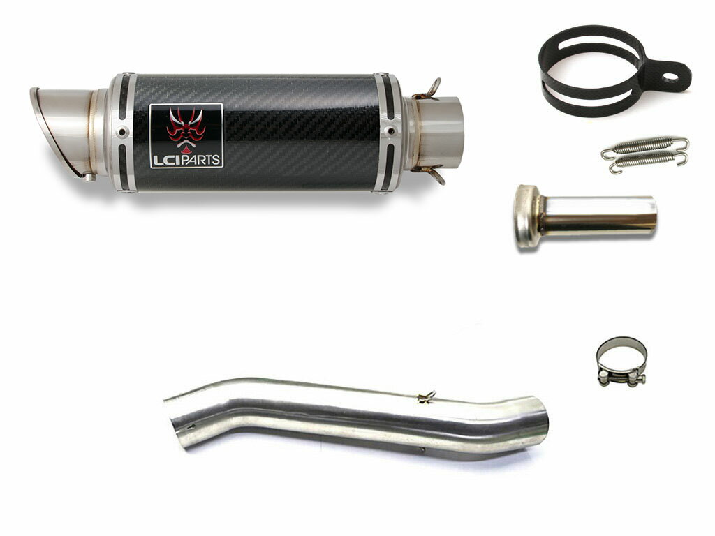 ホンダ CBR600F4i 2001-2006 PC35 LCIPARTS LCI ショートカーボン スリップオン マフラー