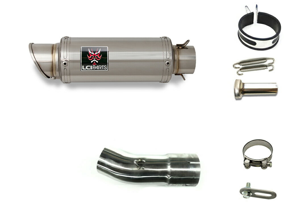 スズキ GSX-R1000 L2L6 2012-2016 LCIPARTS LCI ショートステンレス スリップオン マフラー