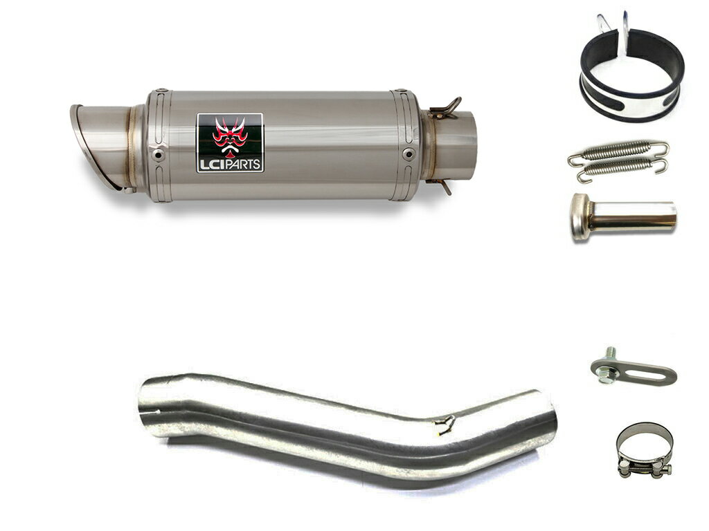 ヤマハ YZF-R1 1997-2001 LCIPARTS LCI ショートステンレス スリップオン マフラー