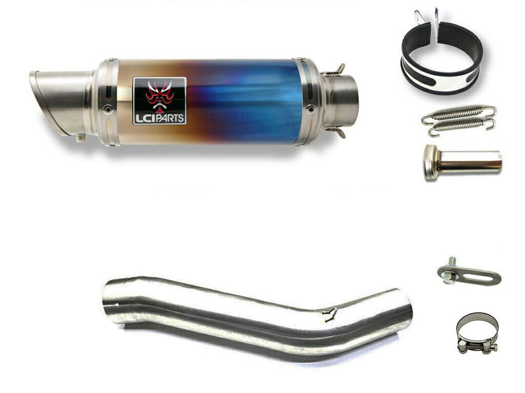 ヤマハ YZF-R1 1997-2001 LCIPARTS LCI ショートフルチタン スリップオン マフラー