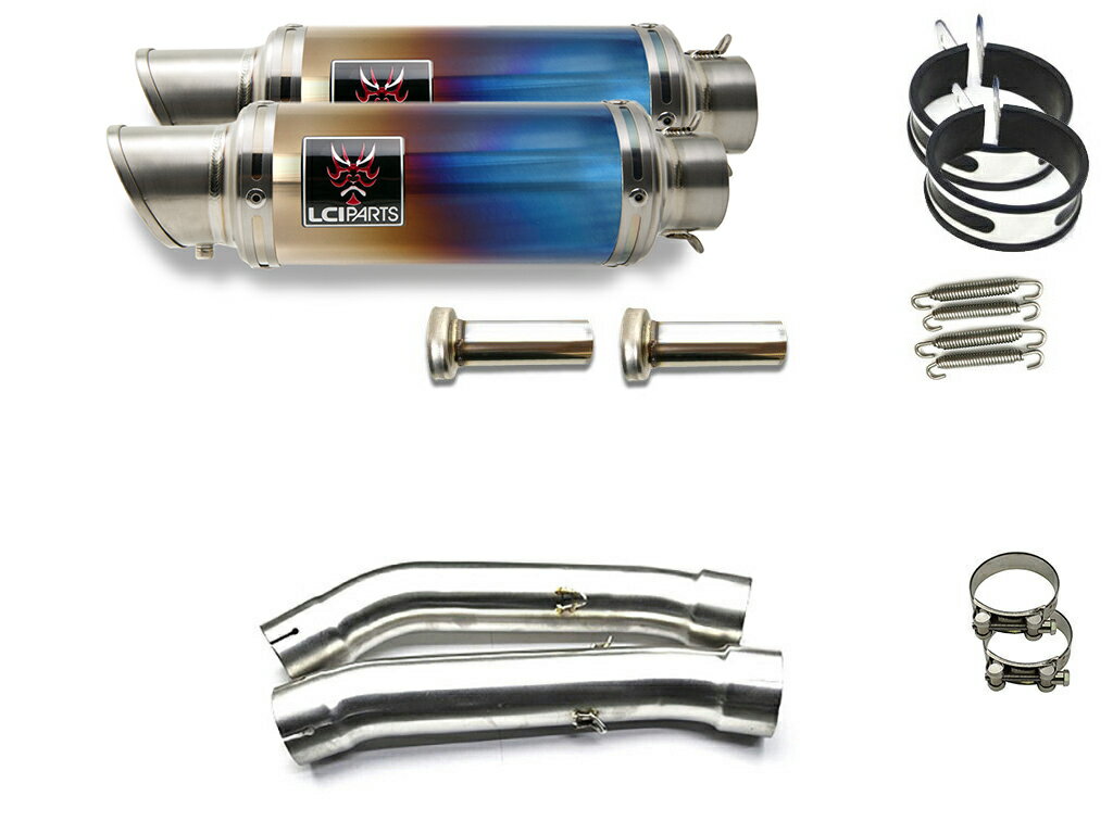 ヤマハ YZF-R1 2004-2006 LCIPARTS LCI ショートフルチタン スリップオン マフラー