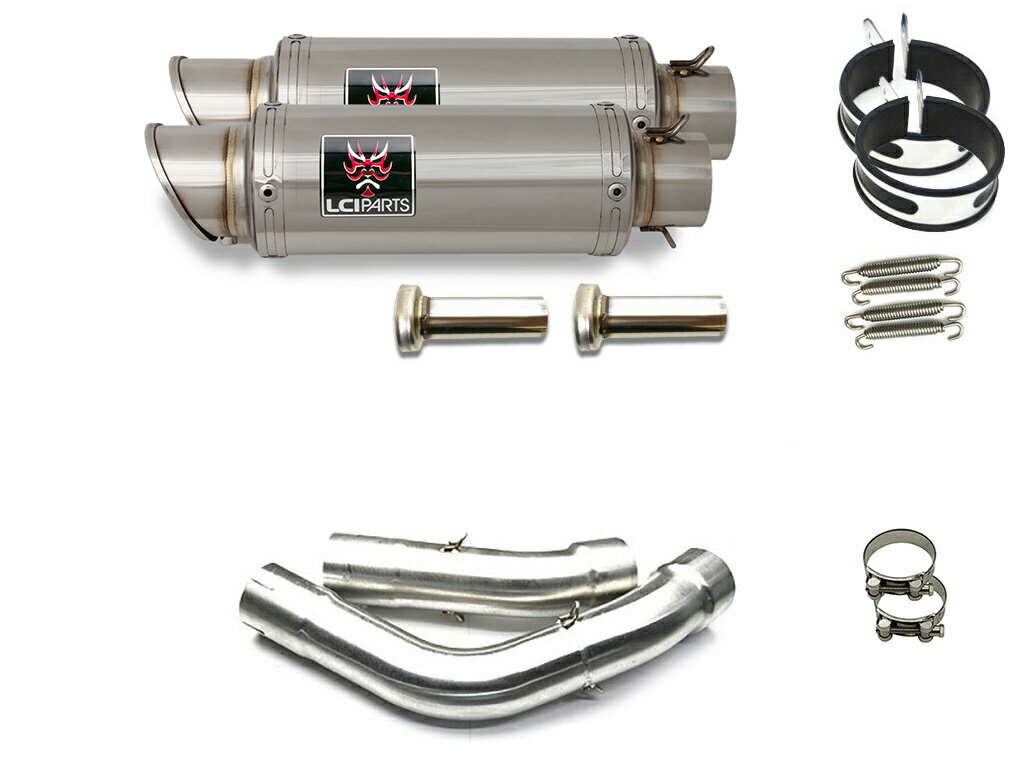 ヤマハ YZF-R1 2009-2014 LCIPARTS LCI ショートステンレス スリップオン マフラー