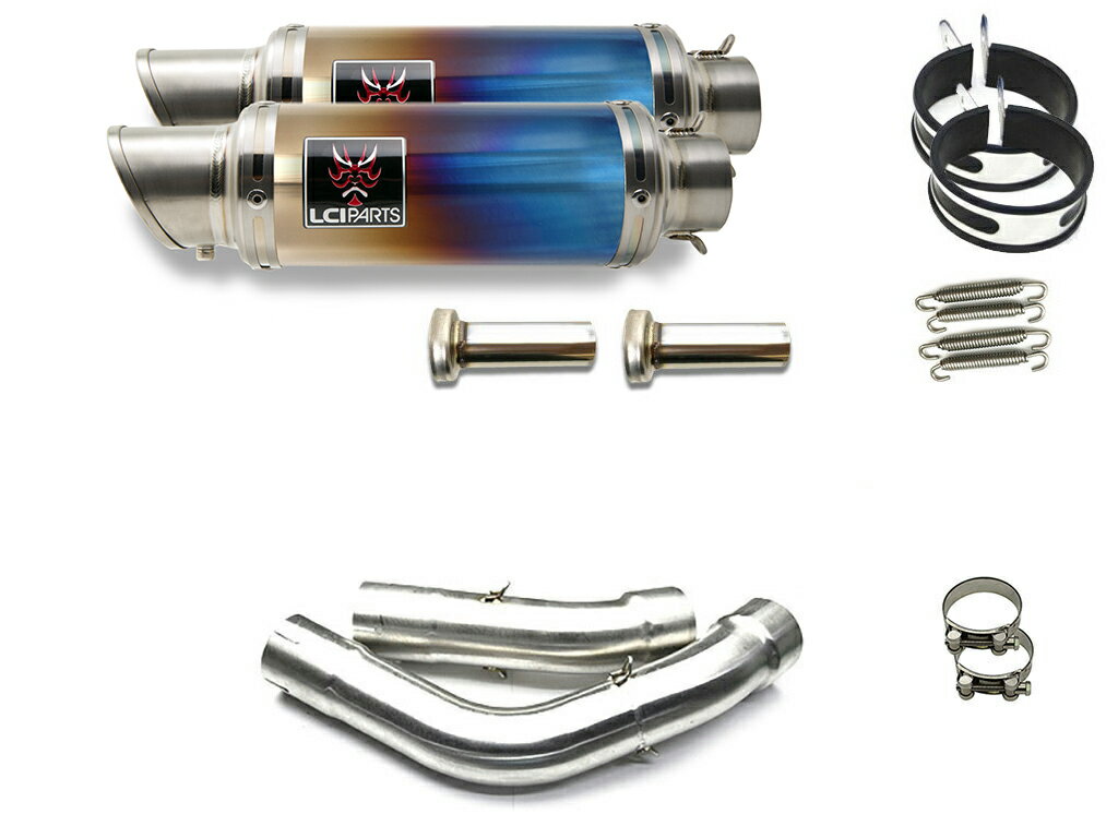 ヤマハ YZF-R1 2009-2014 LCIPARTS LCI ショートフルチタン スリップオン マフラー