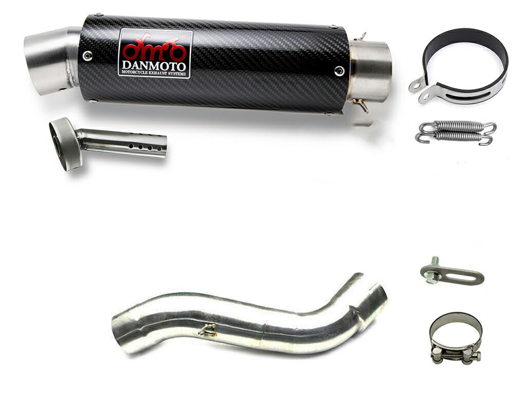 BMW R1200RT/R 2010-2013 DANMOTO カーボンスリップオンマフラー