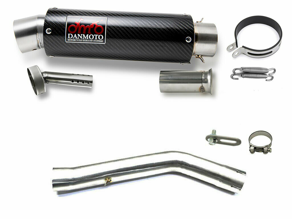 カワサキ Z750 2004-2006 DANMOTO カーボン スリップオン マフラー