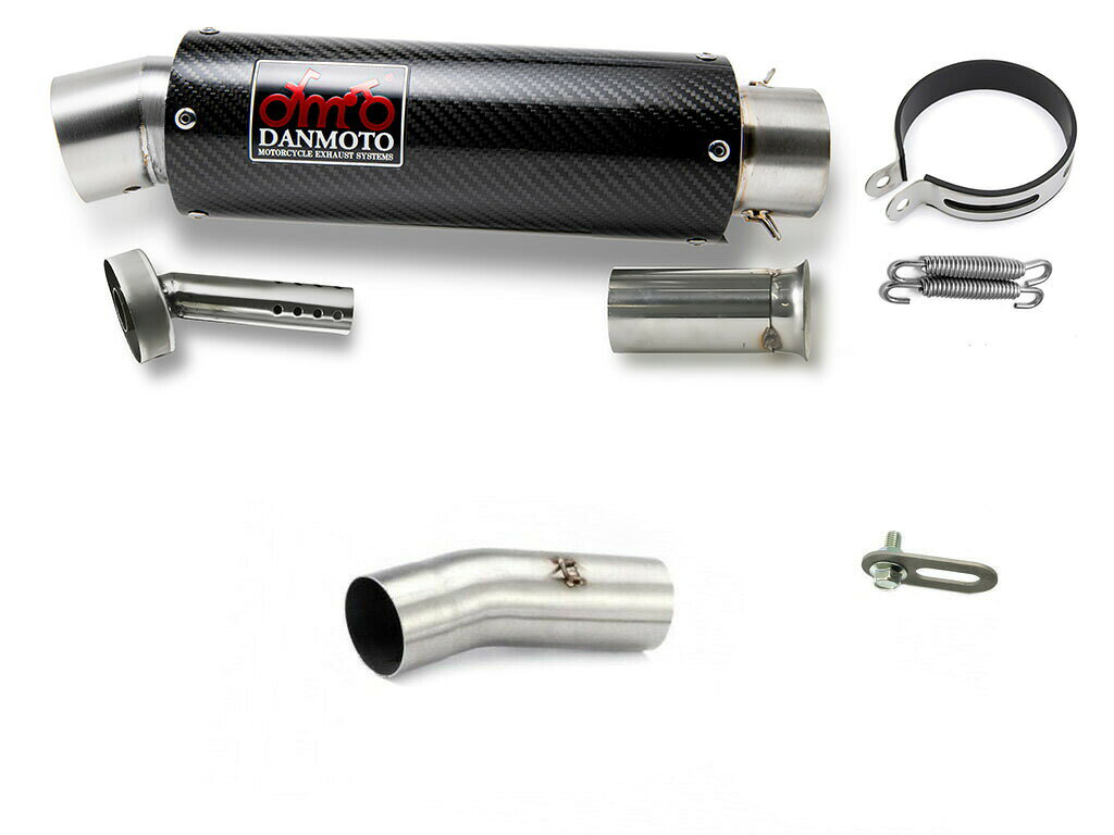 カワサキ ZX6R ZX-6R 2009-2012 DANMOTO カーボン スリップオン マフラー