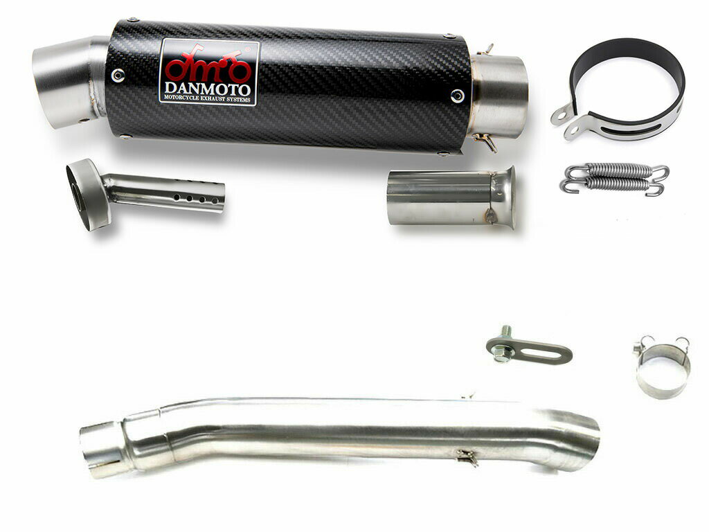 スズキ GSX400インパルス (GK79A) 1994-2003 DANMOTO カーボン スリップオン マフラー
