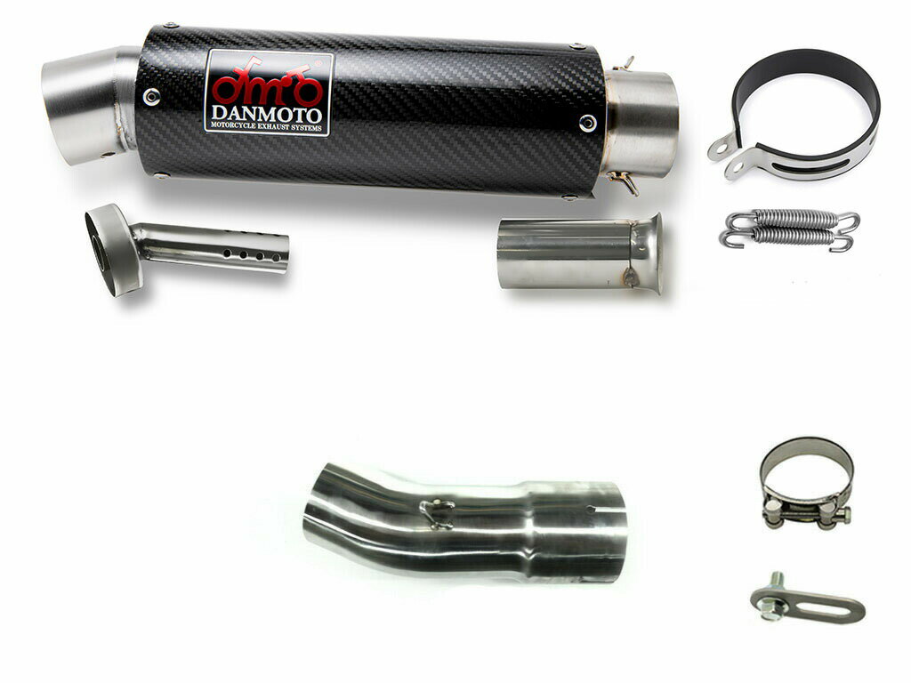 スズキ GSX-S1000 GSX-S1000F 2015-2021 《2BL-GT79B》 DANMOTO カーボン スリップオン マフラー