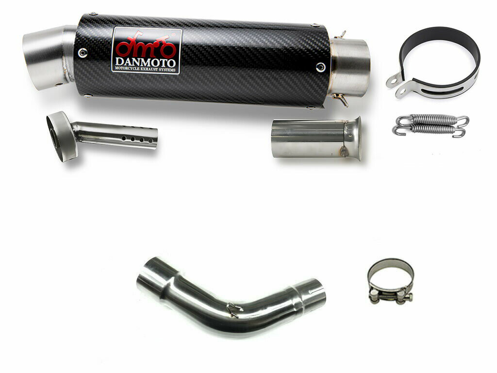 スズキ SV650X 2018-2023 DANMOTO カーボン スリップオン マフラー