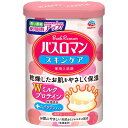 LC43 アース製薬 薬用入浴剤 バスロマン スキンケア Wミルクプロテイン ミルクの香り 600g【NP】