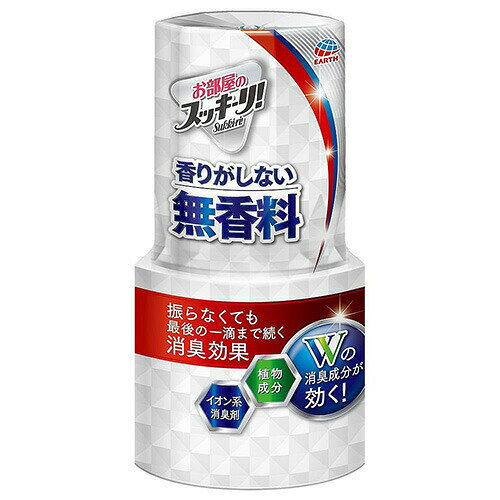 【プレミア品】LC84 アース製薬 お部屋のスッキーリ 消臭芳香剤 無香料 400mL【PP】