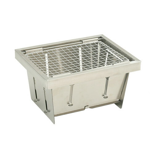 【超目玉特価】LD91 キャンパーズコレクション クイックBBQコンロ QB-22 ステンレス バッグ付通販格安セール情報 楽天 通販