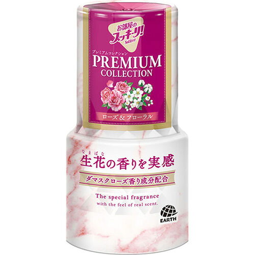 Rakuten - LF75 アース製薬 お部屋のスッキーリ！プレミアムコレクション ローズ＆フローラル 400ml【NP】