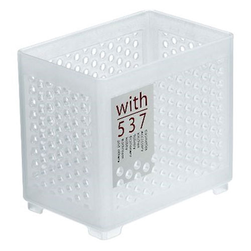 【楽天スーパーSALE 期間限定 衝撃価格】CB66 イノマタ化学 ウィズ 537 深角型 ナチュラル 収納ケース