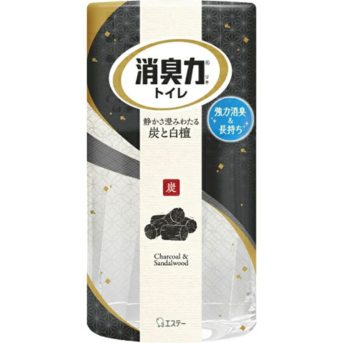 エステー トイレの消臭力 炭と白檀の香り 400ml