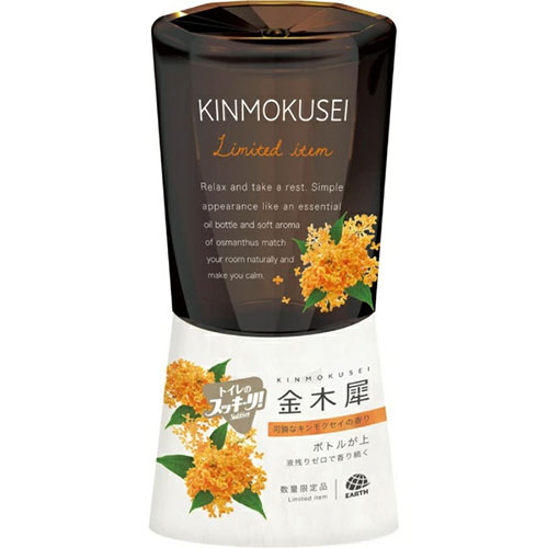 【楽天スーパーSALE期間限定タイムセール品】LM19 アース製薬 トイレのスッキーリ! 金木犀の香り 400mL 消臭芳香剤 置き型【NP】