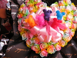 誕生日プレゼント ミッキー ミニー入り 花 マスコット5個入り レインボーローズ プリザーブドフラワー オンライン 30cm 40cm ケース付き カラフル レインボーローズ ハート フラワーギフト 誕生日プレゼント 記念日の贈り物におすすめのフラワーギフト フラワー 誕生日プレゼント ミッキー ミニー入り 花 マスコット5個入り レインボーローズ プリザーブドフラワー オンライン 30cm 40cm ケース付き カラフル レインボーローズ ハート フラワーギフト 誕生日プレゼント 記念日の贈り物におすすめのフラワーギフト フラワー