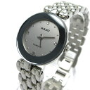 【中古】ラドー フローレンス レディース シルバー 153.3680.4 時計 RADO 箱 婦人 クォーツ 稼動品