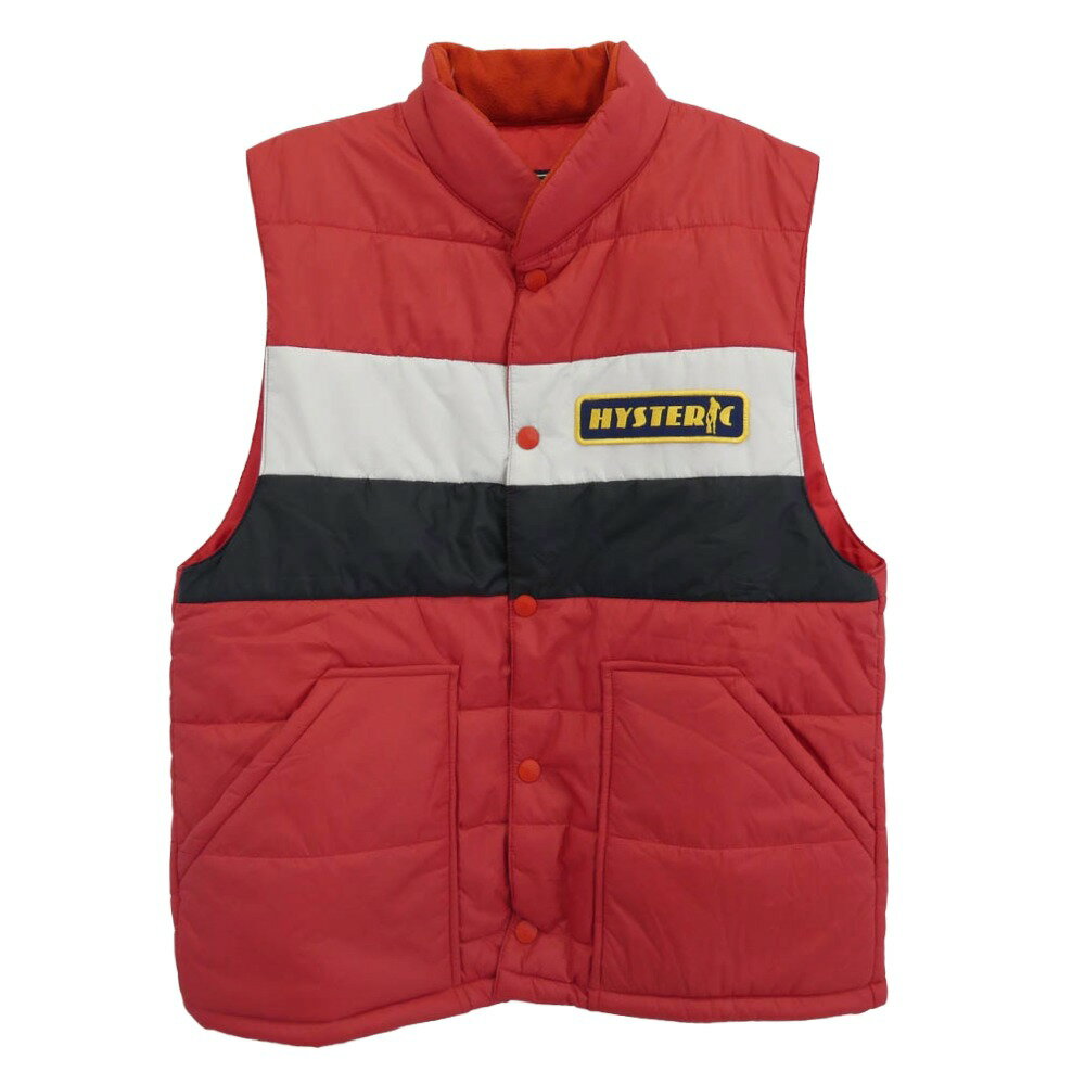 HYSTERIC GLAMOUR ヒステリックグラマー 22AW 02223AV04 HYS GOOD TIMES アップリケ レーシング 中綿 ..