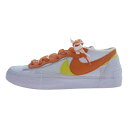 NIKE iCL Xj[J[ DD1877-100 ~ SACAI TJC BLAZER LOW MAGMA ORANGE u[U[ [ }O} IW Xj[J[ zCgn 27.5cm YyÁz