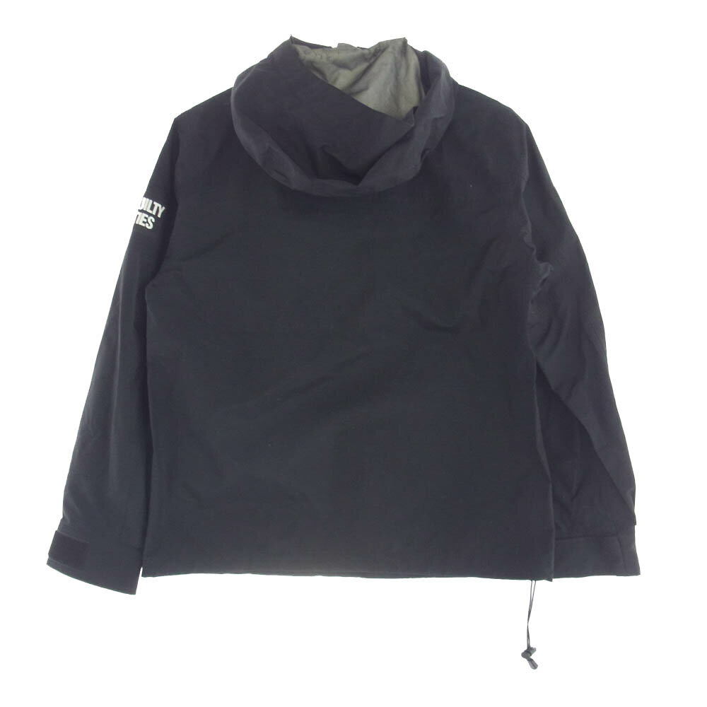 WACKO MARIA ワコマリア 13AW 13AW-NYL-04 ハーフジップ マウンテンパーカ ナイロン ジャケット ブラック系 S メンズ【古着】【中古】