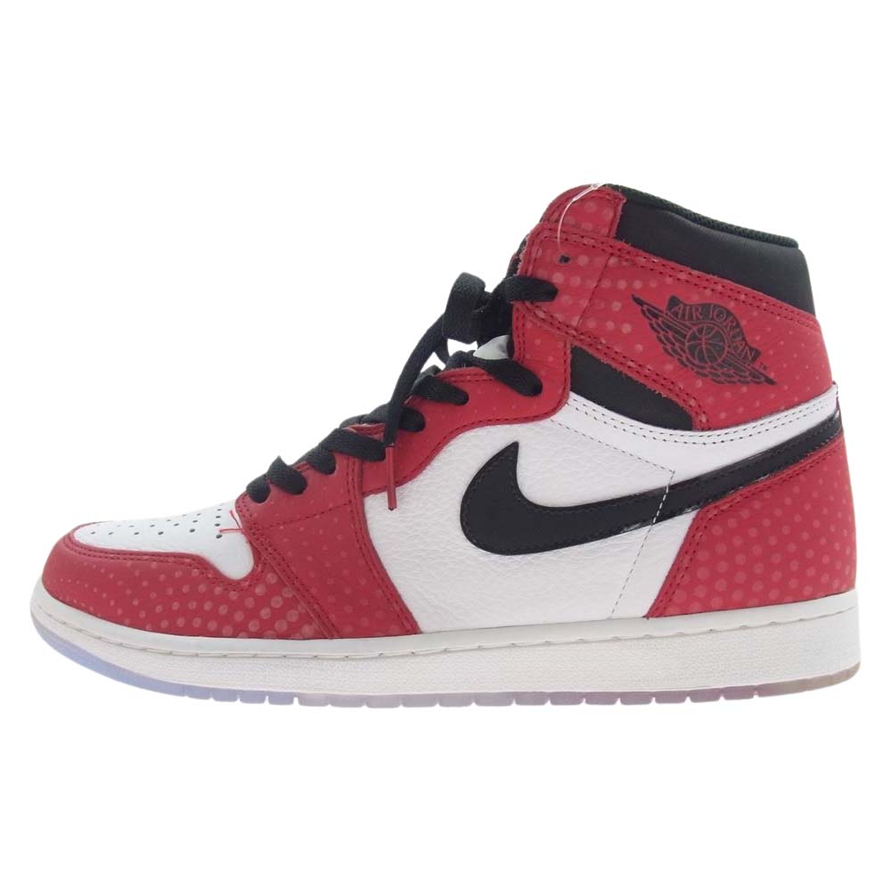 NIKE iCL Xj[J[ 555088-602 SPIDERMAN AIR JORDAN 1 RETRO HIGH OG ORIGIN STORY GYM GAW[_ XpC_[} IWXg[[ nCJbg Xj[J[ bhn zCgn 29.5cm yɏiz YyÁz