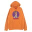 Supreme シュプリーム パーカー 17AW Vampirella Hooded Sweatshirt ヴァンピレラ フーデッド スウェットシャツ パーカー プリント オレンジ系 M メンズ【古着】【中古】