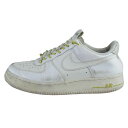 NIKE iCL Xj[J[ 898889-104 WMNS Air Force 1 Lux White Chrome Yellow zCgn 26.5cm YyÁz