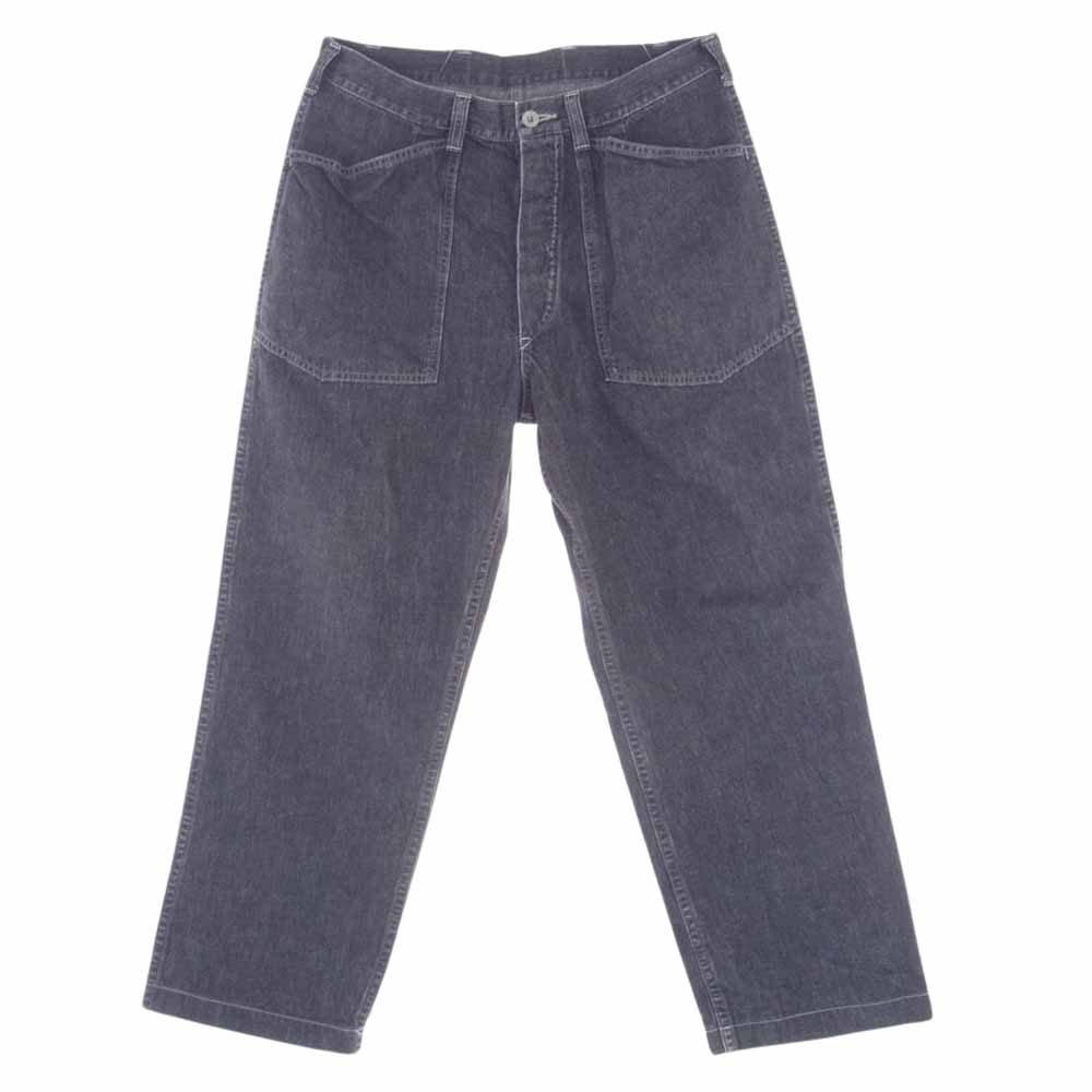 TENDERLOIN テンダーロイン デニムパンツ 22SS DENIM TROUSERS WASH デニム トラウザーズ ウォッシュ パンツ グレー系 SMALL メンズ【古着】【中古】