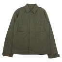 TENDERLOIN テンダーロイン 長袖シャツ T-BDU JKT ミリタリー 長袖 シャツ ジャケット カーキ系 メンズ【古着】【中古】