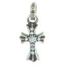 CHROME HEARTS クロムハーツ（原本無） ペンダントトップ CRS BBYFAT DMND/P ベイビーファット パヴェダイヤ ペンダントトップ メンズ【中古】