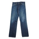 VISVIM ビズビム 12SS 0112105005003 Social Sculpture Denim ソーシャル スカルプチャー デニム インディゴブルー系 W30×L30 メンズ【古着】【中古】