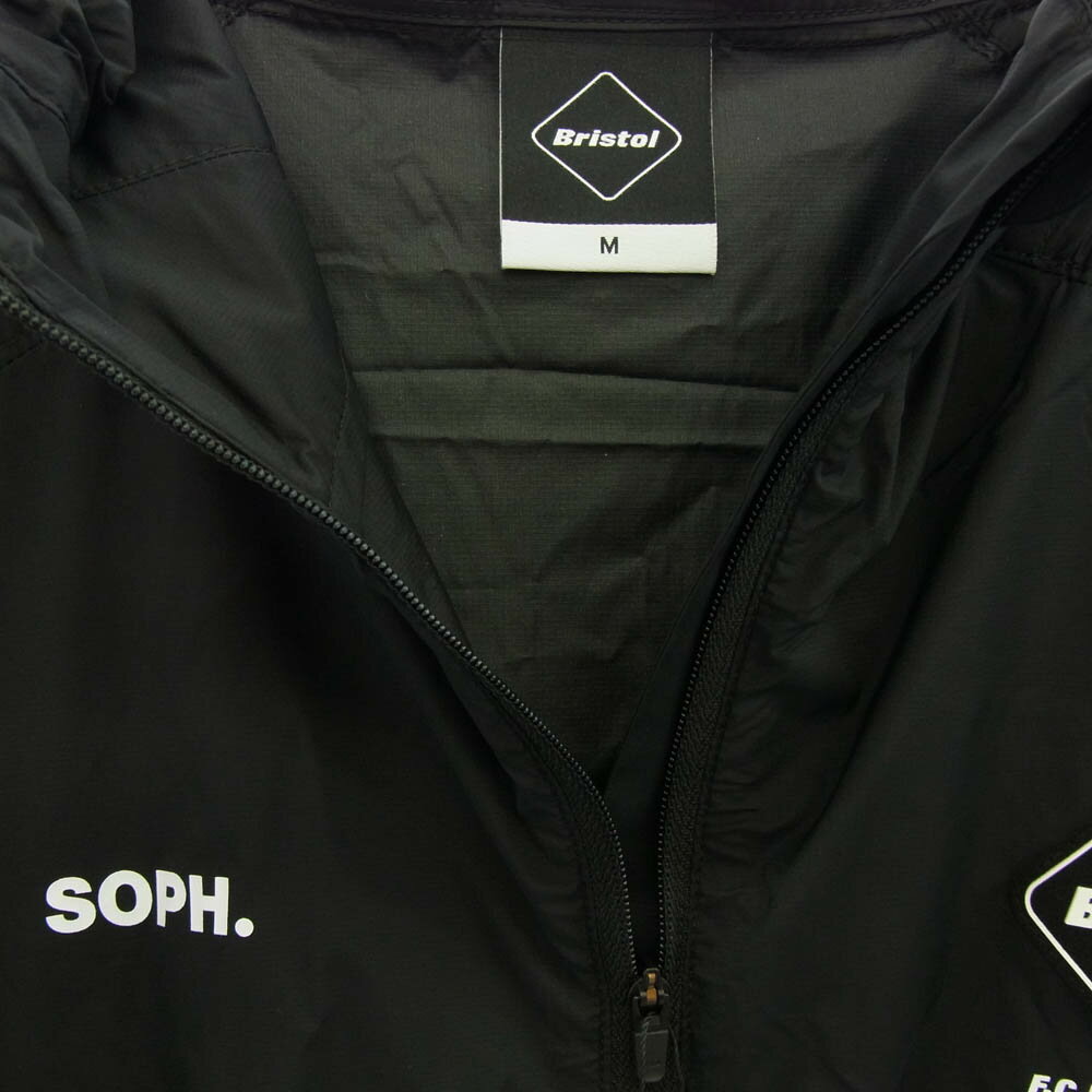 F.C.R.B. エフシーアールビー FCRB-252058 LIGHT WEIGHT BREATHABLE JACKET BLACK ライトウェイト ナイロン ジャケット ブラック系 M 【極上美品】 メンズ【古着】【中古】