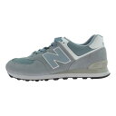 NEW BALANCE ニューバランス スニーカー ML574ESK ローカット スニーカー グレー系 27.5cm メンズ【中古】