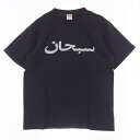 Supreme Vv[ TVc 23SS Arabic Logo Tee ArbNS vg  TVc ubNn M yɏiz YyÒzyÁz