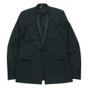 DIOR HOMME ディオールオム 12SS 263C295S0687 クリスヴァンアッシュ期 スモーキング 1B テーラード ジャケット ブラック系 46 メンズ【古着】【中古】