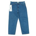 WTAPS ダブルタップス 23AW 232WVDT-PTM04 BLUES STRAIGHT TROUSERS COTTON. DENIM 14oz デニム ストレート ジーンズ パンツ LONG LIVE インディゴブルー系 33 × 26 【美品】 メンズ【古着】【中古】