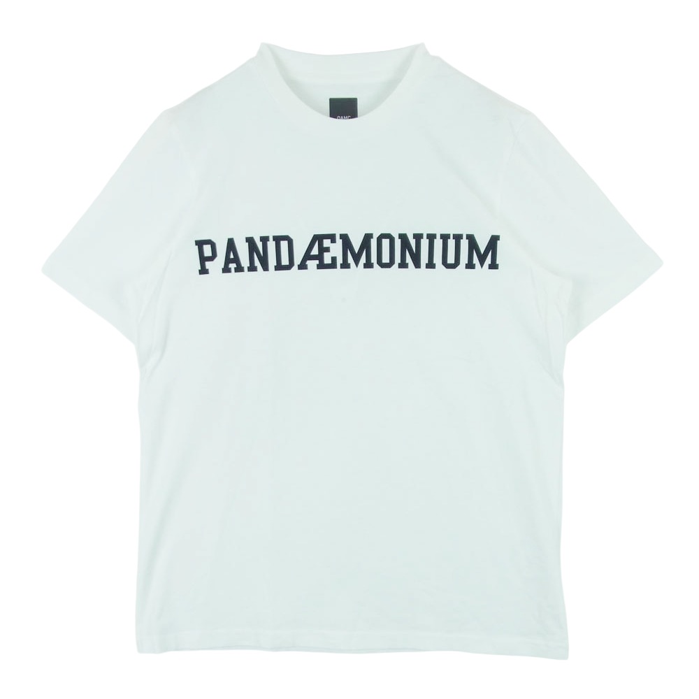 OAMC オーエーエムシー I023615 Pandaemonium Tee 半袖 Tシャツ カットソー ポルトガル製 ホワイト系 XS メンズ【古着】【中古】