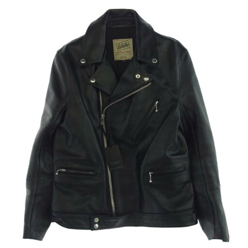 トリプルシックスレザーウェア 666 Leather Wear LJM-8 FRONT FLAP LEATHER JACKET フロント フラップ レザー ジャケット ブラック系 38 【美品】 メンズ【古着】【中古】 トリプルシックスレザーウェア 666 Leather Wear LJM-8 FRONT FLAP LEATHER JACKET フロント フラップ レザー ジャケット ブラック系 38 【美品】 メンズ【古着】【中古】