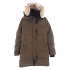 CANADA GOOSE カナダグース ダウンジャケット 2302JL サザビーリーグ Mackenzie Parka Heritage マッケンジー パーカ カーキ系 S レディース【古着】【中古】