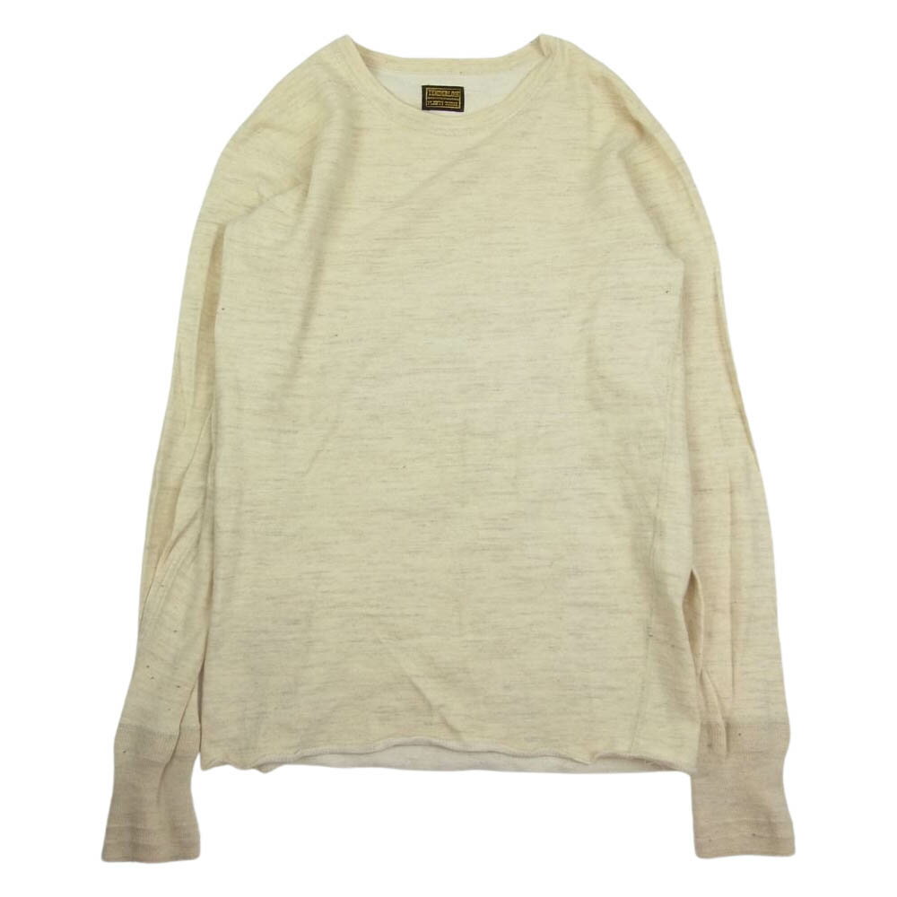 TENDERLOIN テンダーロイン クルーネック カットソー ベージュ系 メンズ【古着】【中古】