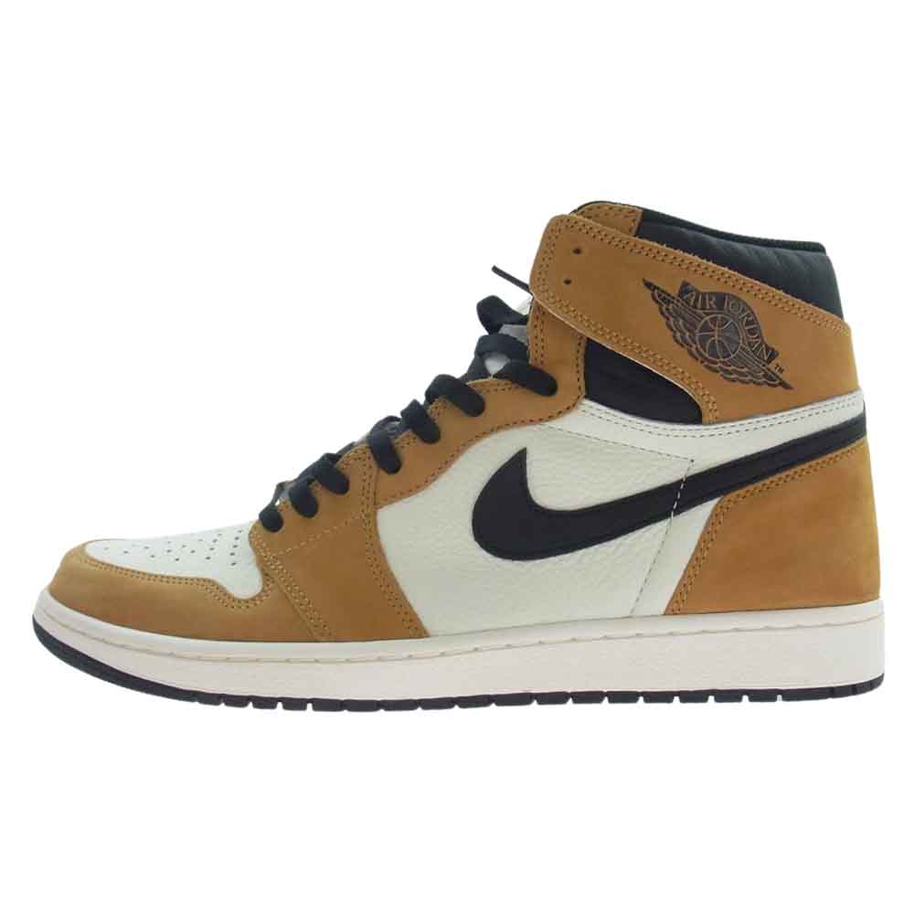 楽天ブランド古着 ライフ楽天市場店NIKE ナイキ スニーカー 555088-700 Air Jordan 1 RETRO High Rookie of The Year エアジョーダン1 レトロ ハイ OG ルーキー オブ ザ イヤー スニーカー ブラウン系 32cm 【新古品】【未使用】 メンズ【中古】