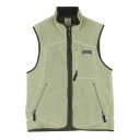 patagonia パタゴニア ベスト 07AW 23045 Classic Retro-X Vest クラシック レトロX フリースベスト オフホワイト系 XS メンズ【古着】【中古】