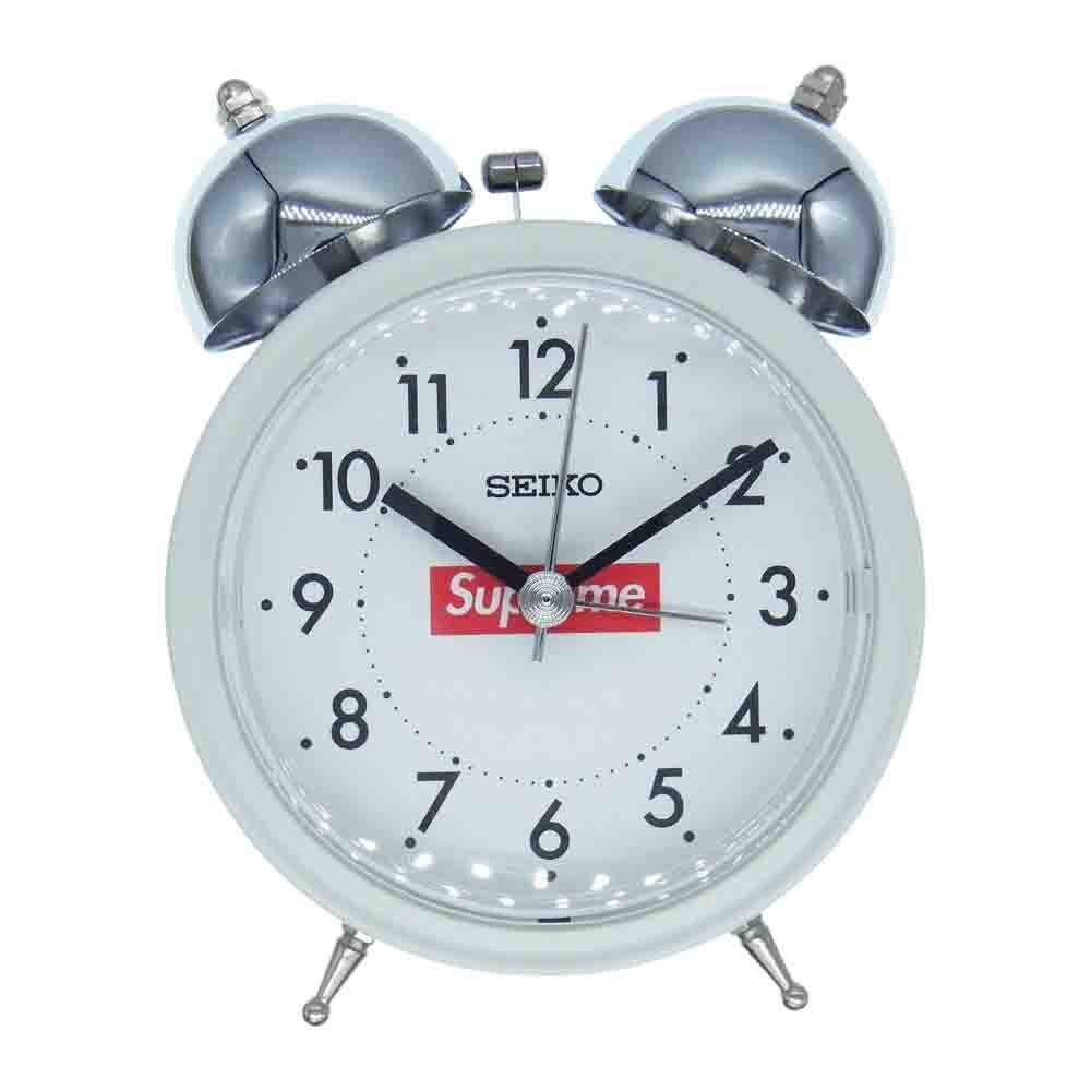 Supreme シュプリーム 置時計 22AW Seiko セイコー Alarm Clock アラーム クロック 時計 ホワイト系 【新古品】【未使用】 メンズ【中古】