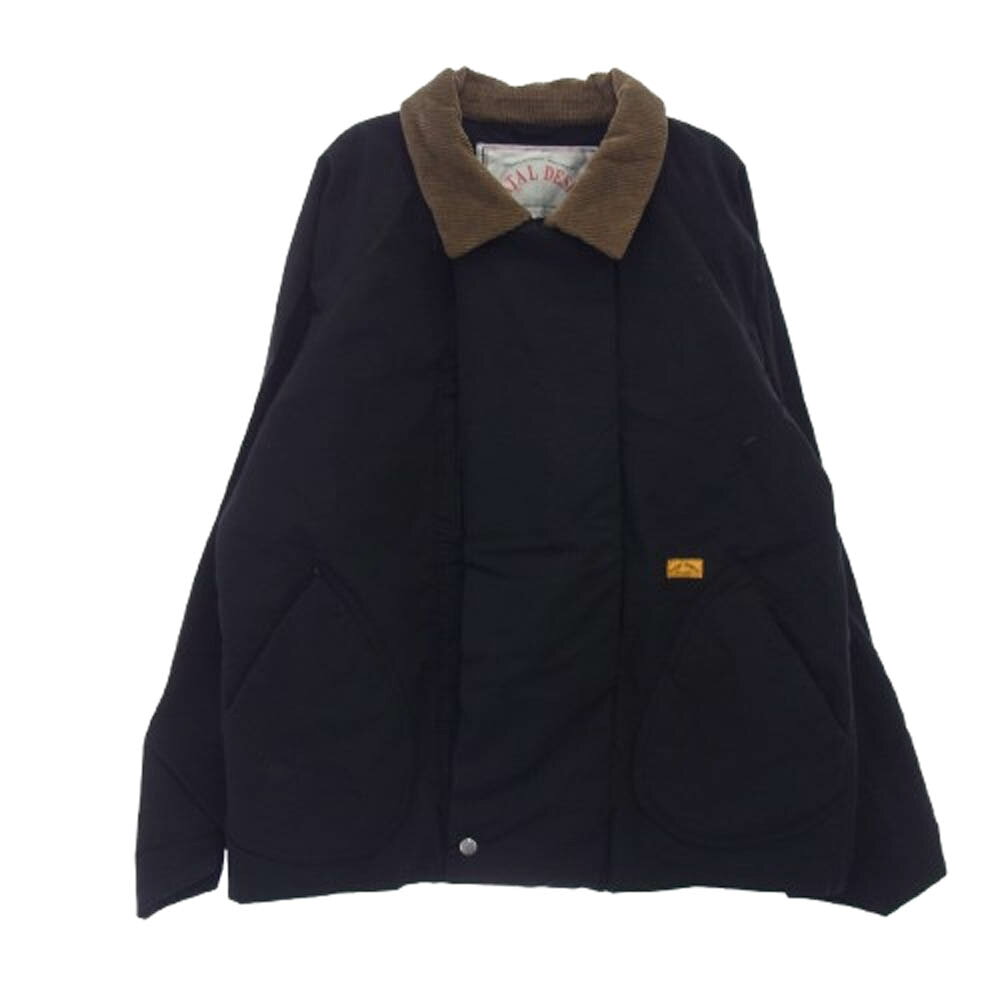 NATAL DESIGN ネイタルデザイン 襟コーデュロイ ジャケット ブラック系 M メンズ【古着】【中古】